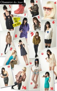 Nasty Gal; covetable vintage fashion.