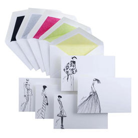 Giles Deacon note cards for Smythson