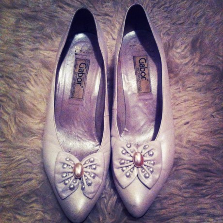 Vintage White Shoes