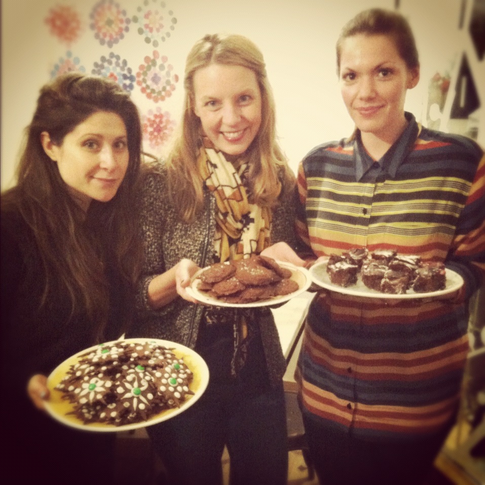 The girls and their baking.